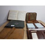 A COLLECTION OF EDWARDIAN AND VICTORIAN EPHEMERA INC CORRESPONDENCE CASES