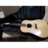 MICHAEL KELLY FIXED NECK DREADNOUGHT ACOUSTIC GUITAR