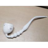 NAILSEA TYPE MILK GLASS PIPE FRIGGER