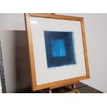 TIM HARBRIDGE SIGNED PRINT SHIBUMI BLUE