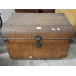 VINTAGE WATSON TIN TRUNK