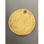 GEORGE III 1775 GOLD GUINEA