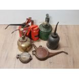 MISCELLANEOUS VINTAGE OIL CANS