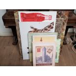 10 CANVAS PICTURES NEW YORK AND COCA COLA ETC