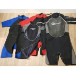 4 SWIMSUITS OF WHICH 2 ARE BY HAMMERHEAD PLUS 2 BY OSPREY MULTIPLE SIZES