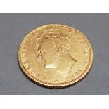 1826 GEORGE IV GOLD SOVEREIGN