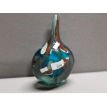 MDINA CUT ICE AND SEA BOTTLE VASE