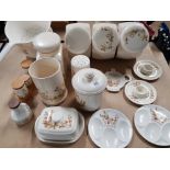 20 PIECES OF HORNSEA HARVEST WARE FOR M AND S
