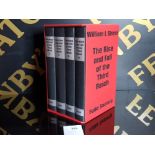 THE RISE AND FALL OF THE THIRD REICH BY WILLIAM L SHIRE VOLUMES 1 TO 4 THE FOLIO SOCIETY