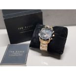 GENTS TED BAKER DRESS WATCH UNWRAPPED WITH BOX