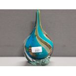 MDINA SIDESTRIPE SAND AND SEA BOTTLE VASE