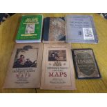 INTERESTING LOT COMPRISING OF 2 ORDNANCE SURVEY MAPS FROM THE EARLY 1920S PLUS BOXED VINTAGE