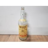 LARGE VINTAGE BELLS OLD SCOTCH WHISKY 4.5 LITRE BOTTLE UNFORTUNATELY EMPTY