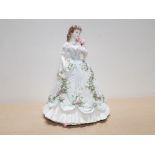 ROYAL WORCESTER QUEEN OF HEARTS LIMITED EDITION FIGURE 834 OF 12500 SCULPTED BY N STEVENS PERFECT