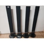 A SET OF 4 LG STANDARD SPEAKERS