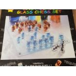 MAXIME LEISURE SHOT GLASS CHESS SET