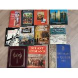 11 HARDBACK BOOKS MAINLY MEDIEVAL THEMED