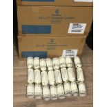 4 BOXES CONTAINING 50X11 CHRISTMAS CRACKERS