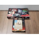 2 BOXES STAR WARS EPISODE 1 GAMES SUCH AS PUZZLE AND GALACTIC BATTLE
