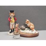 3 FOX FIGURED ORNAMENTS INC MR TOD FROM THE BEATRIX POTTER COLLECTION