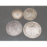 1820 GEORGE III 4 COIN MAUNDY SET IN GOOD FINE CONDITION