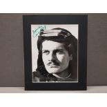 OMAR SHARIF 1932-2015 SIGNED PUBLICITY PHOTOGRAPH OF HIM FROM THE LAWRENCE OF ARABIA 70CM X 75.5CM