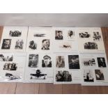 THIRD REICH WORLD WAR II COLLECTION OF 25 NAZI PHOTOGRAPHS ALL IDENTIFIED ON DISPLAY LEAVES