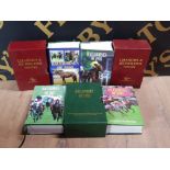 3 2 PIECE SET CHASERS AND HURDLERS BOOKS INC 1992/93 1993/1994 AND 1993 PLUS 4 RACEHORSES BOOKS FROM