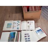 THEMATIC STAMP COLLECTION OF SEASHELLS NEATLY WRITTEN UP IN 17 MEDIUM SIZE ALBUMS PLUS STOCK BOOK,