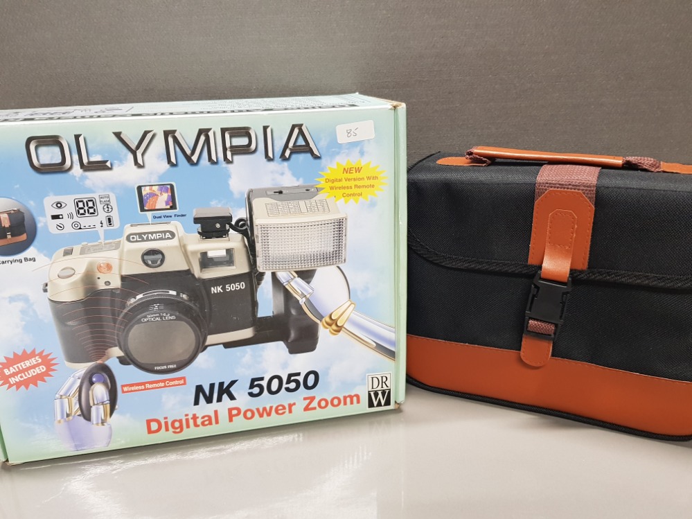 OLYMPIA NO 5050 DELUXE AUTOMATIC CAMERA, WITH CARRY BAG AND ORIGINAL BOX - Image 3 of 3