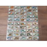 SET OF 50 WILLS CIGARETTE CARDS 1910 FISH AND BAIT COLLECTION GENERALLY GOOD CONDITION WITH A FEW