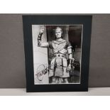CHARLTON HESTON SIGNED PUBLICITY PHOTOGRAPH OF HIM IN HIS MOST FAMOUS ROLE AS BEN HUR, NICE
