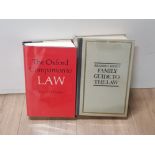 THE OXFORD COMPANION TO LAW BY DAVID M WALKER TOGETHER WITH FAMILY GUIDE TO LAW READERS DIGEST