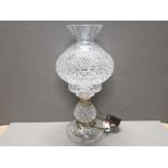 WATERFORD IRISHMORE LEAD CRYSTAL LAMP