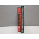 2 BOOKS BOTH FROM THE FOLIO SOCIETY INCLUDES THE TWELVE CAESARS AND TRAVELS OF A VICTORIAN