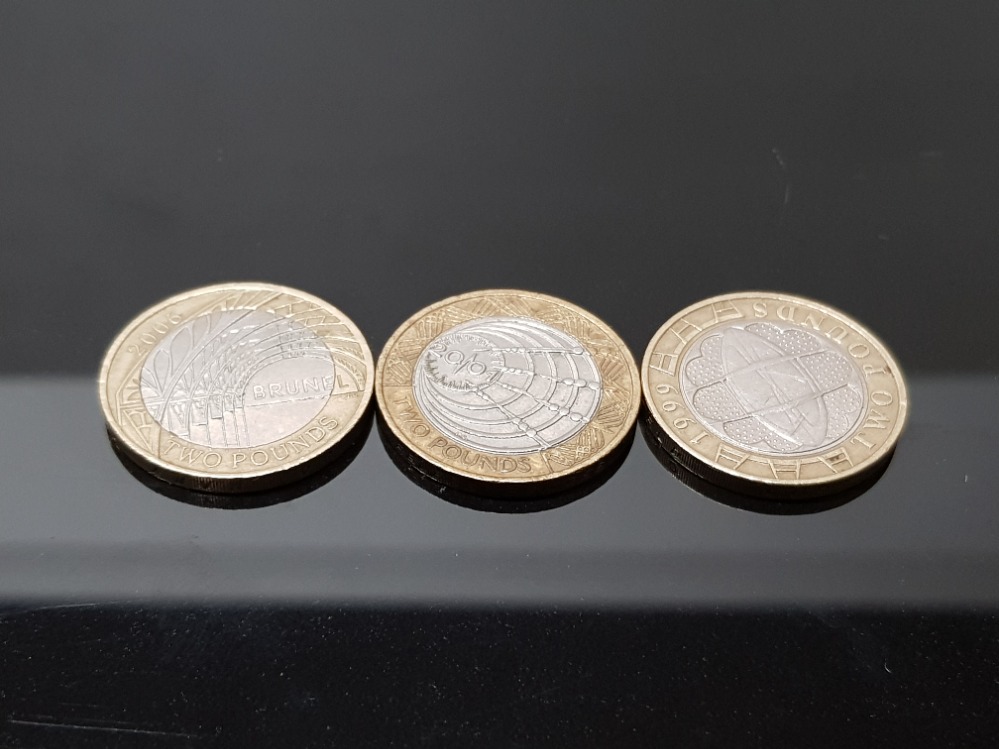 5 COLLECTABLE 2 POUND COINS INCLUDES THE GREAT FIRE OF LONDON AND 1999 RUGBY NATIONS - Image 3 of 3