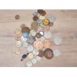 SMALL BOX COINS INCLUDING PRE DECIMAL HALF CROWNS ETC