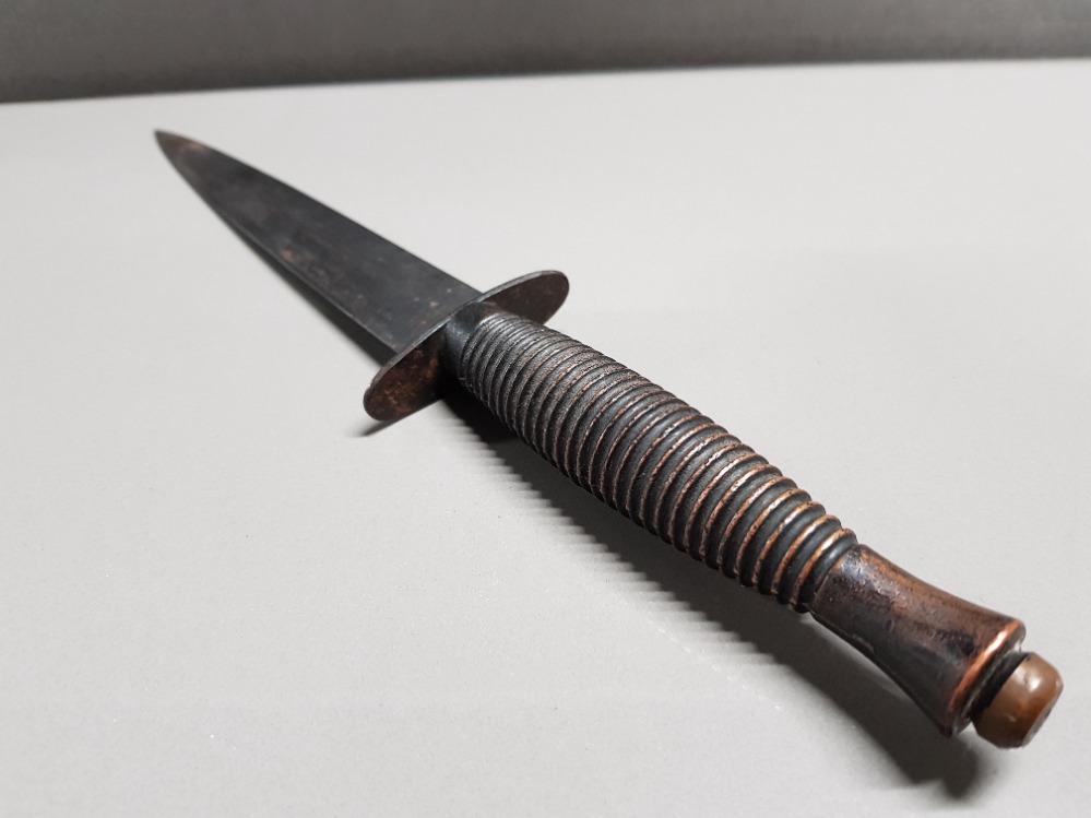 WILLIAM ROGER'S BOWIE KNIFE SHEFFIELD ENGLAND - Image 3 of 4