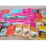 LARGE QUANTITY OF VINTAGE ORDNANCE SURVEY MAPS