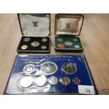 ASSORTED OF UNCIRCULATED COINAGE INCLUDES COINAGE OF THE SOLOMON ISLANDS THE BANK OF ZAMBIA AND