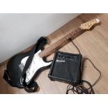 ROCKBURN ELECTRIC GUITAR AND AMP