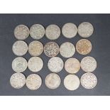 20 GEORGE V SIX PENCES ALL DATED PRE 1947