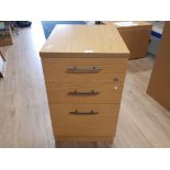 3 DRAWER FILING CHEST 43CM BY 72CM BY 53CM
