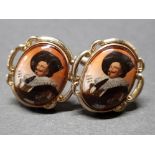 PAIR OF CAVALIER CUFF LINKS