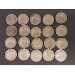 20 GEORGE V SHILLINGS WITH DATES PRE 1947