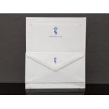 CHARLES AND DIANA UNUSED PRINTED HEADED NOTEPAPER AND ENVELOPE FROM KENSINGTON PALACE