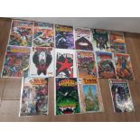 16 MISCELLANEOUS AMERICAN COMICS INCLUDES WILD STAR AND TEAM YOUNG BLOOD ALSO INCLUDES GODZILLA