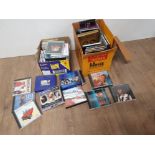 2 BOXES OF MISCELLANEOUS CDS