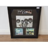 PINK FLOYD EARLY PHOTOGRAPH 8X10 OF THE BAND LEFT TO RIGHT NICK MASON ROGER WATERS SYD BARRETT AND