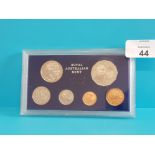COINS AUSTRALIA 1970 PROOF SET 6 COINS IN PLASTIC CASE